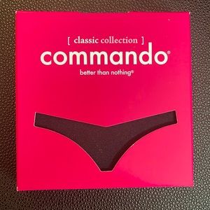Commando classic collection thong in black